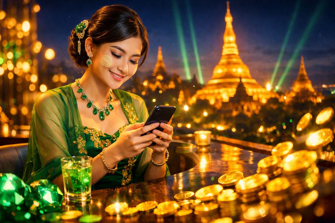 ပဲခူးမြို့တွင် ဖုန်းဖြင့် ရှမ်းကိုးမီးကစားနေသူများ