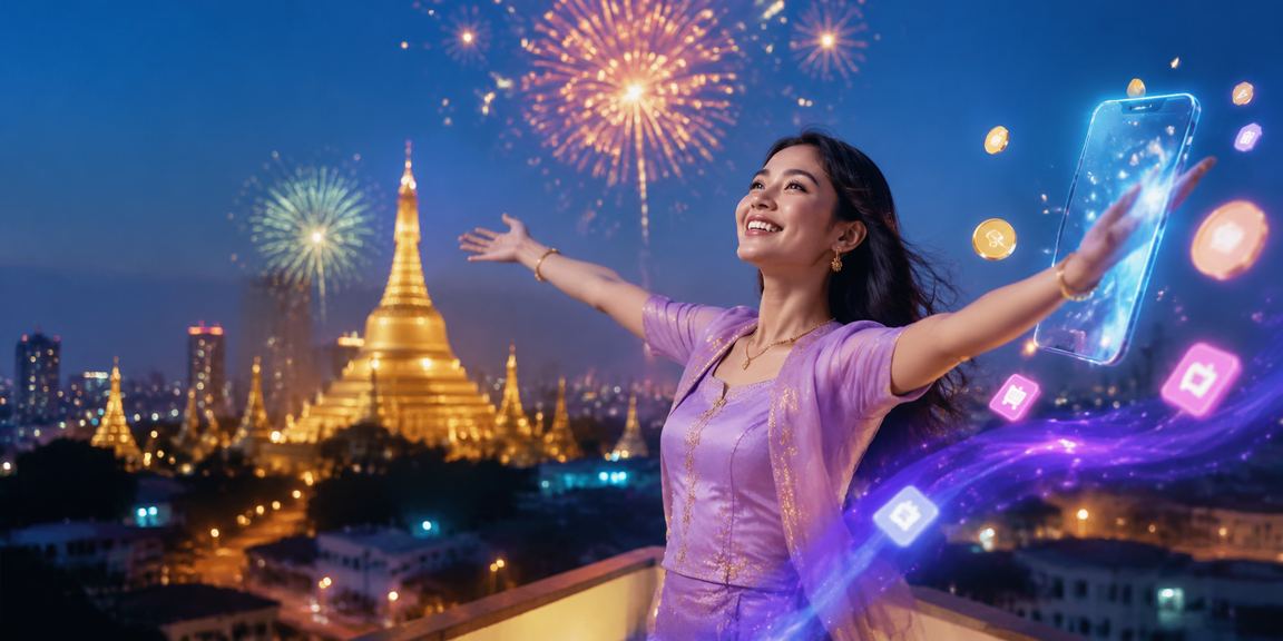 ရန်ကုန် ရှေးဟောင်းရွှေတိဂုံဘုရားနားရွိ မိုဘိုင်ငွေပေးချေမှု စနစ်